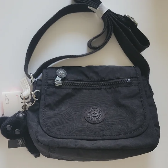Kipling Black Crossbody Bag - Picture 1 of 10